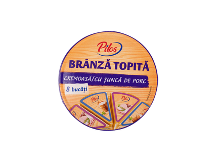 Brânză topită triunghiuri