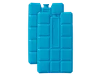 Du mėlyni IceBlocks ledo blokeliai.