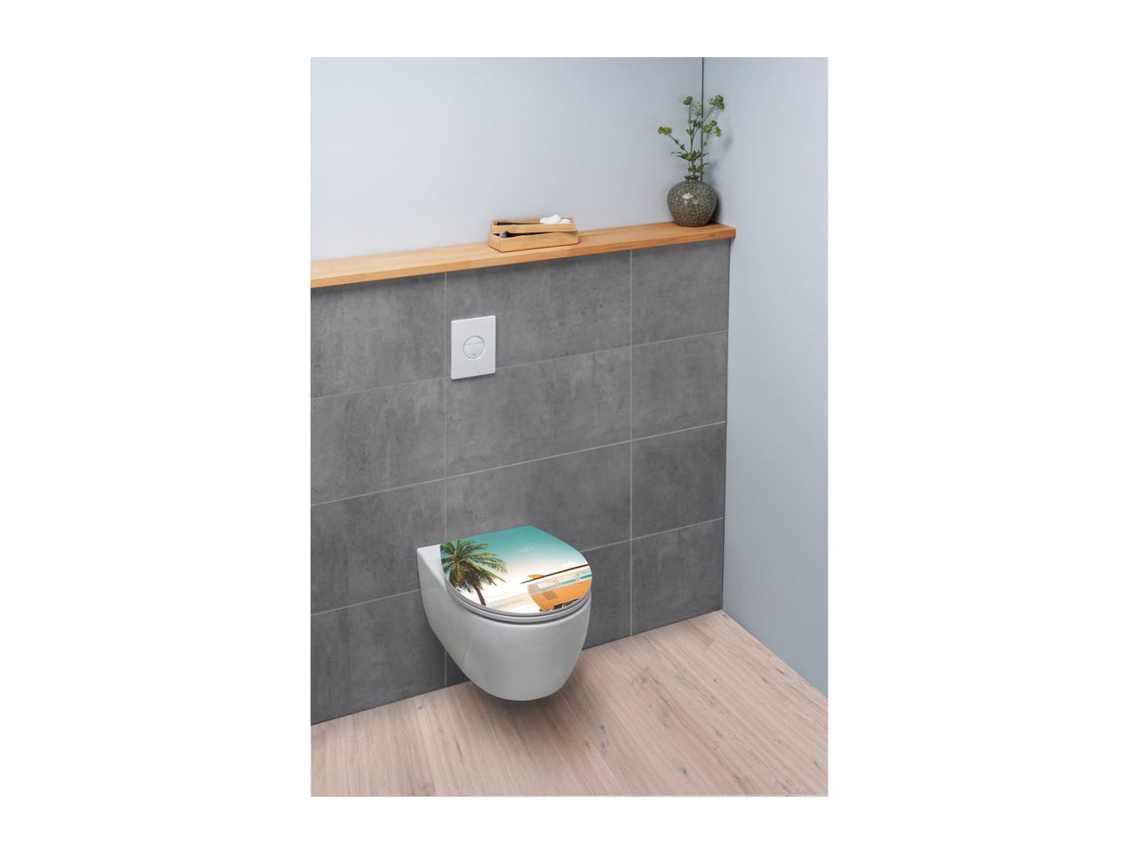 Go to full screen view: Wenko Duroplast Toilet Seat - Image 5