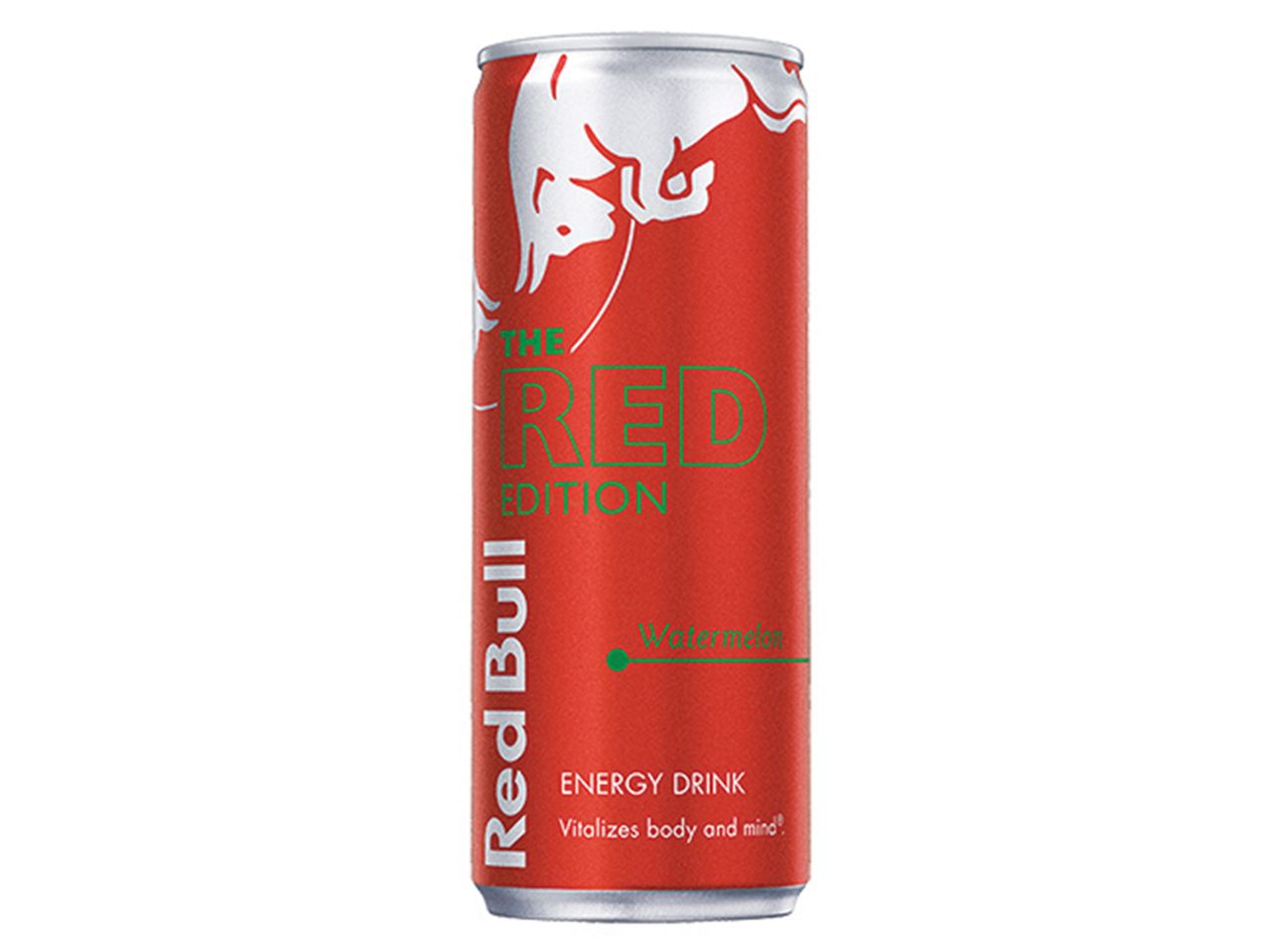 Κονσέρβα Red Bull The Red Edition με γεύση καρπούζι.