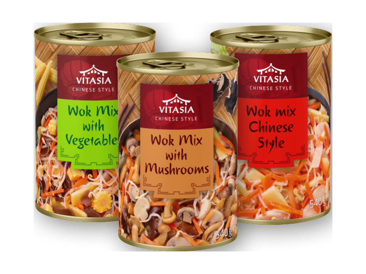 Mix di verdure asiatiche per wok