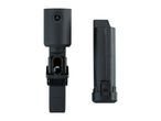Handheld vacuum cleaner crevice tool with brush attachment and rechargeable battery