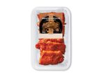 Kalkunbrystschnitzler paprika-marinerede i en pakke, klar til grill og pande.