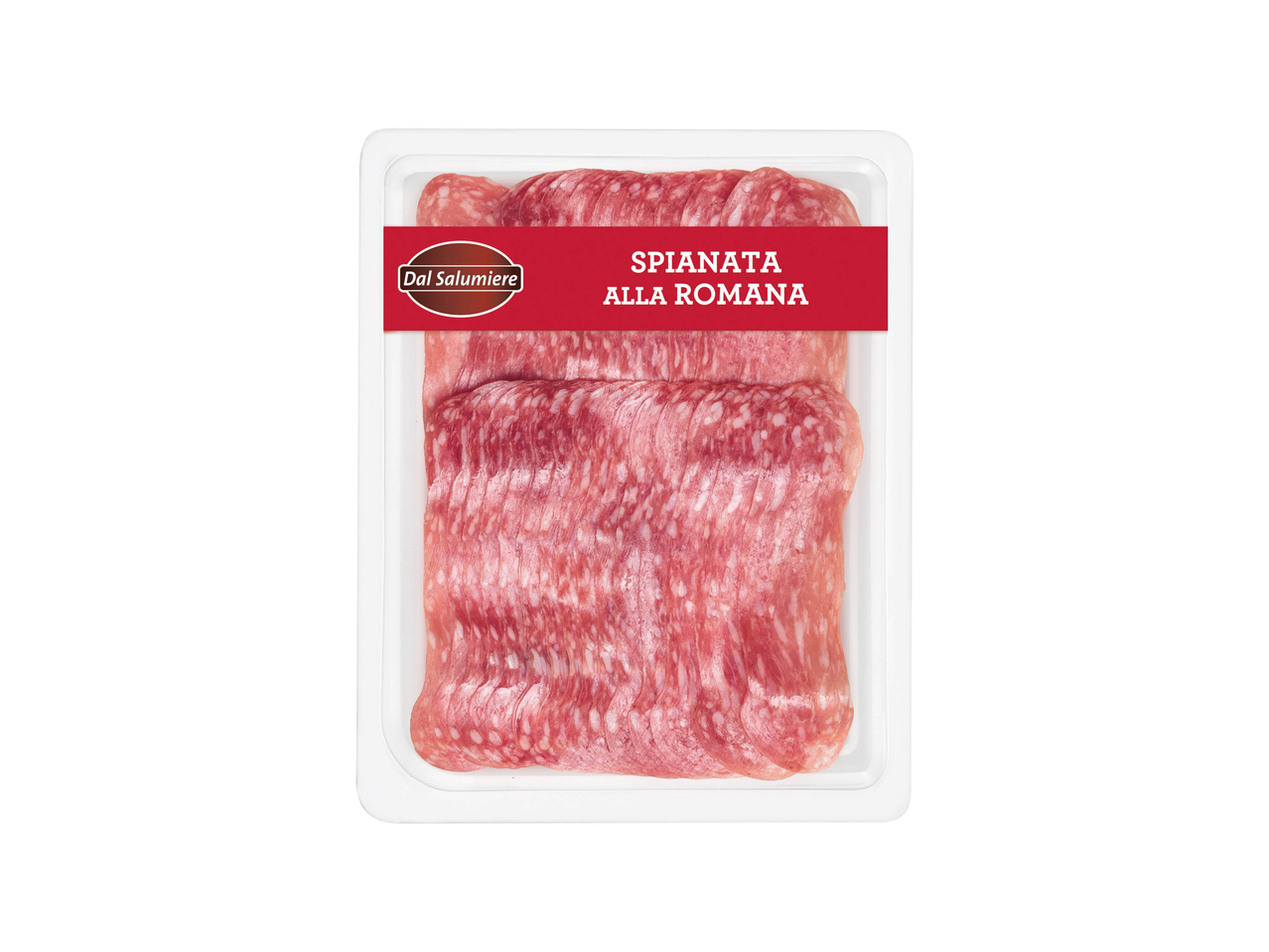 Confezione di salumi affettati Dal Salumiere, Spianata alla Romana.
