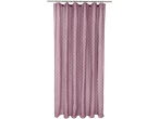 Ljubičasta zavesa za tuš sa art deko šarom