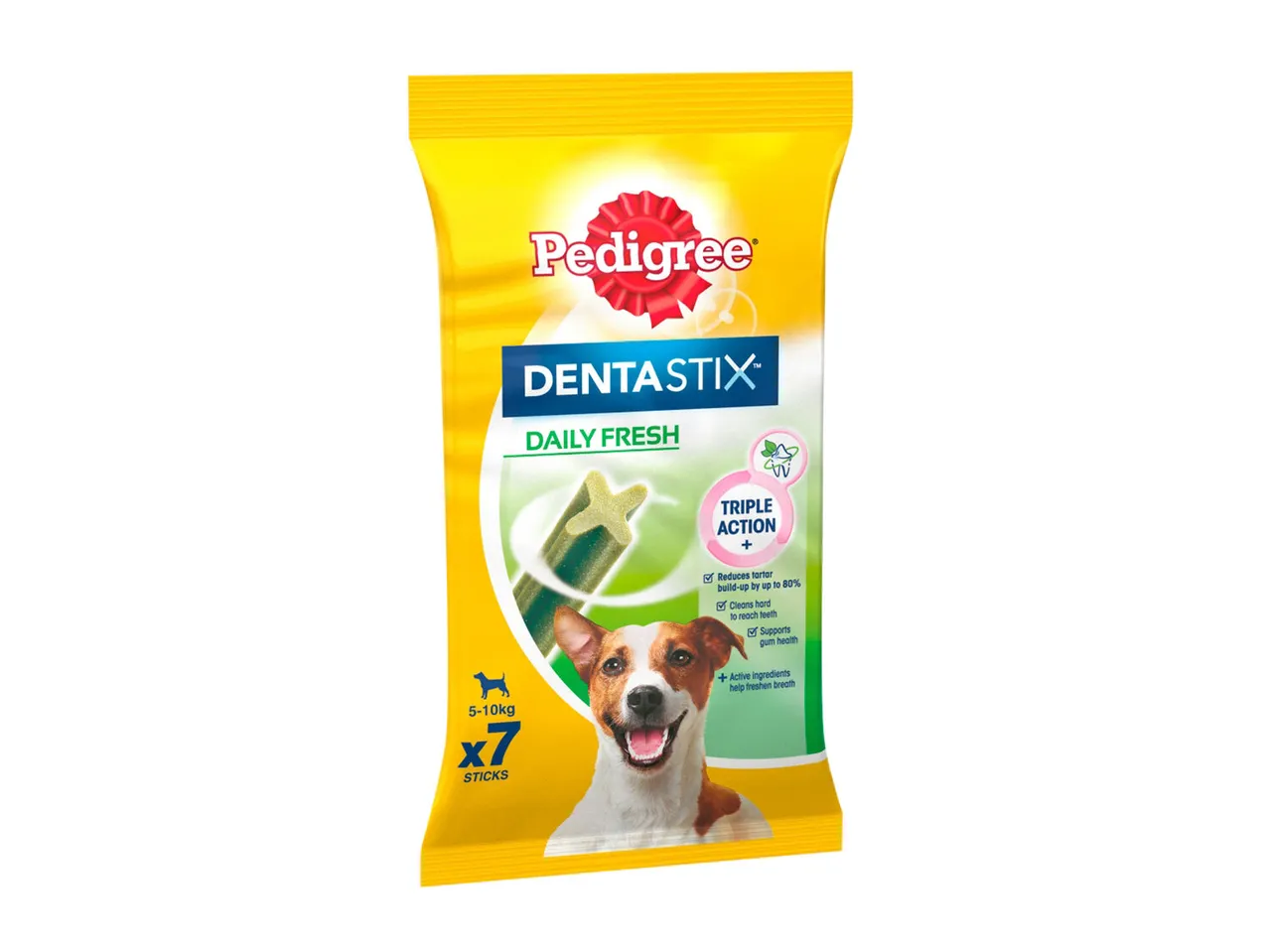 Pedigree Dentastix Daily Fresh: 7 sticks for dogs.