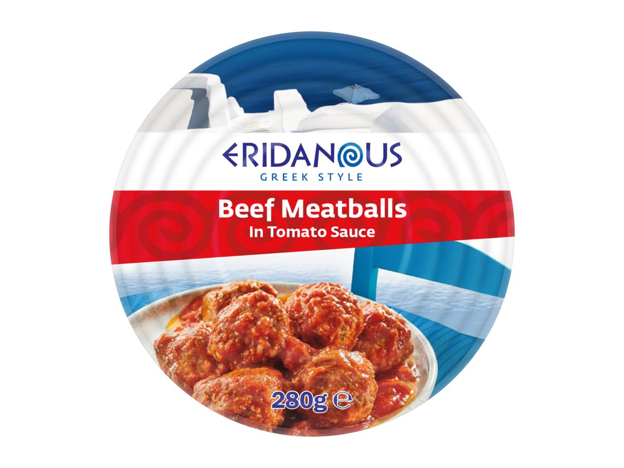 Eridanous Greek Style Beef Meatballs in Tomato Sauce, 280g