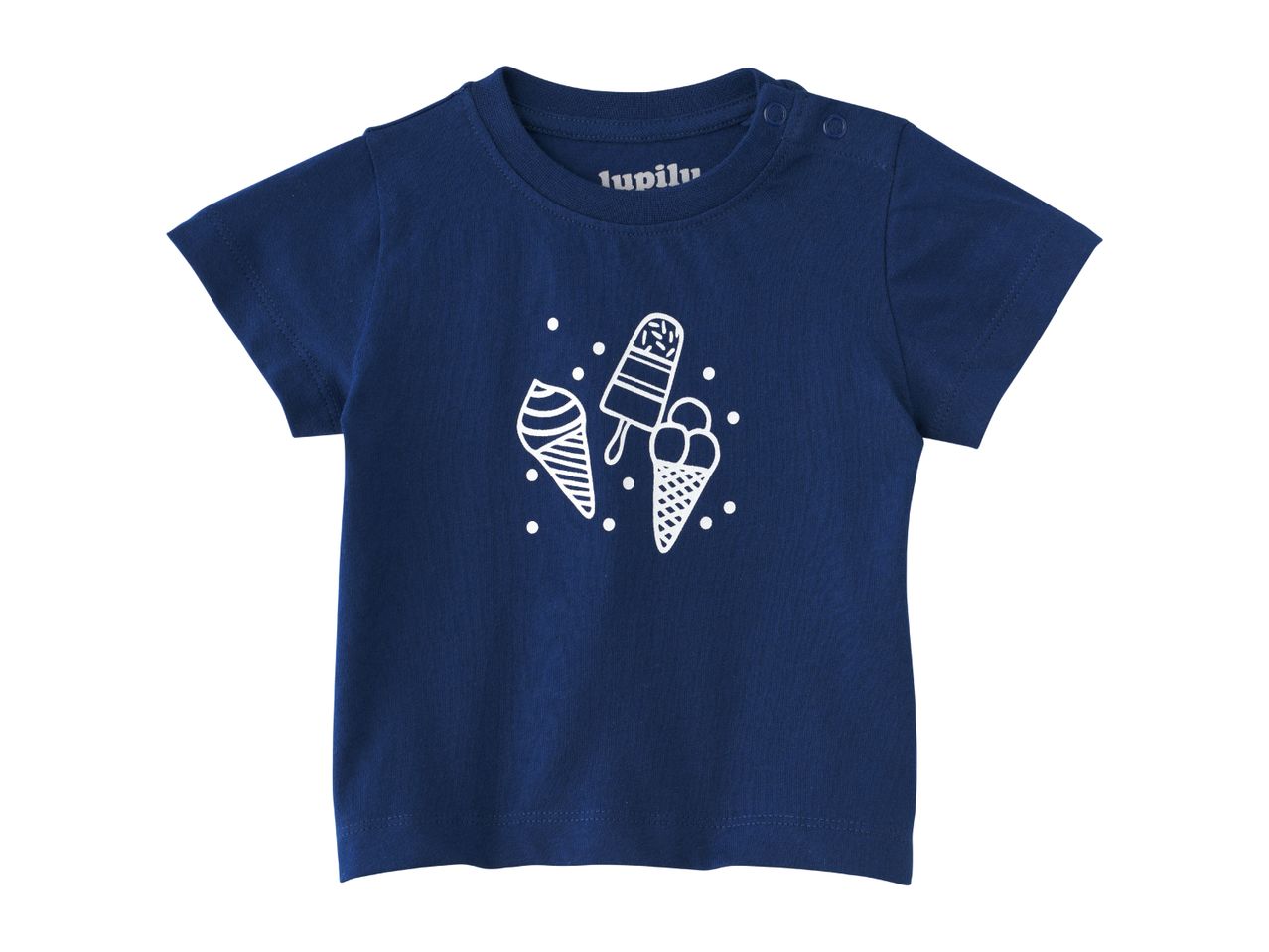 Blue & Striped Baby T-Shirt - 2 Pack