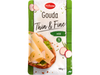 Brânză Gouda Milbona Thin & Fine, ușoară, felii.