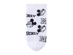 White Mickey Mouse socks.