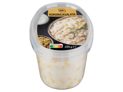 Kukorica- / franciasaláta