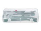 A clear plastic case containing various Parkside car trim removal tools.