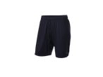 CRIVIT Men's Sports Shorts in dark blue with a drawstring waist.