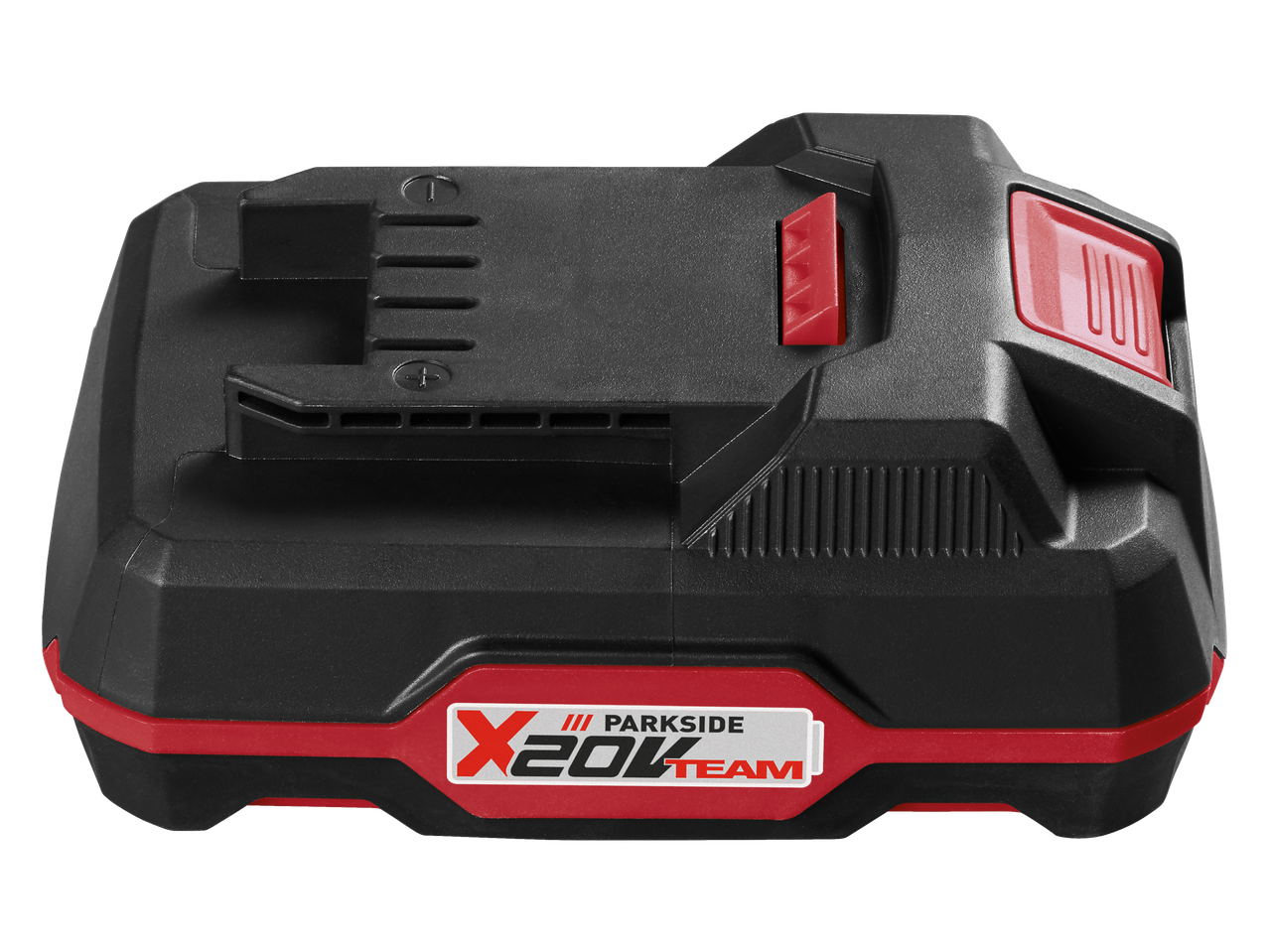 PARKSIDE X 20V Team 2 Ah PAP 20 B1 akumulators, melns un sarkans.