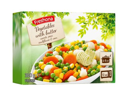 Vajas zöldségkeverék