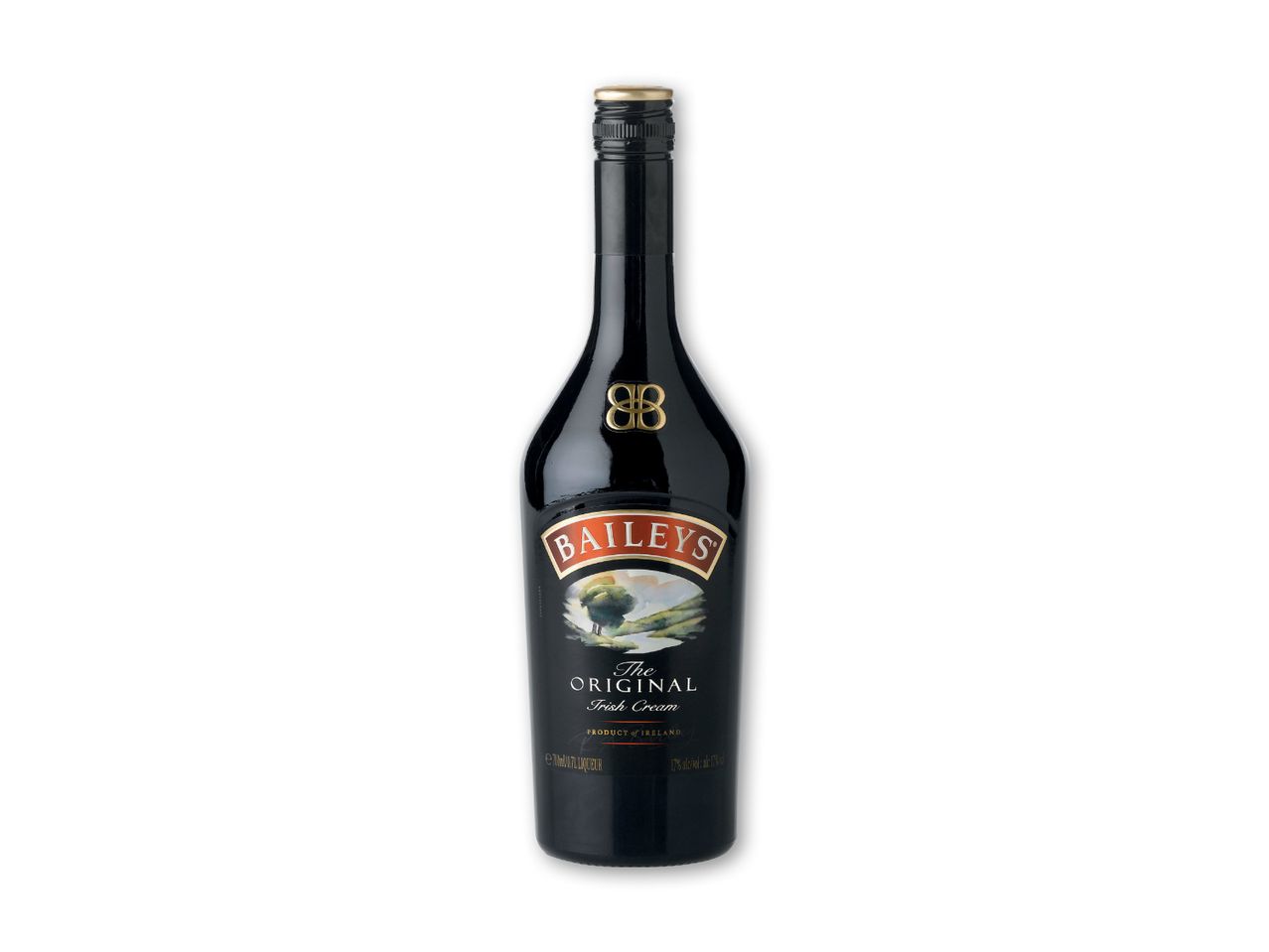 En flaske Baileys Irish Cream likør.