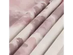 Lenjerie de pat reversibilă LIVARNO home din satin, cu model abstract roz