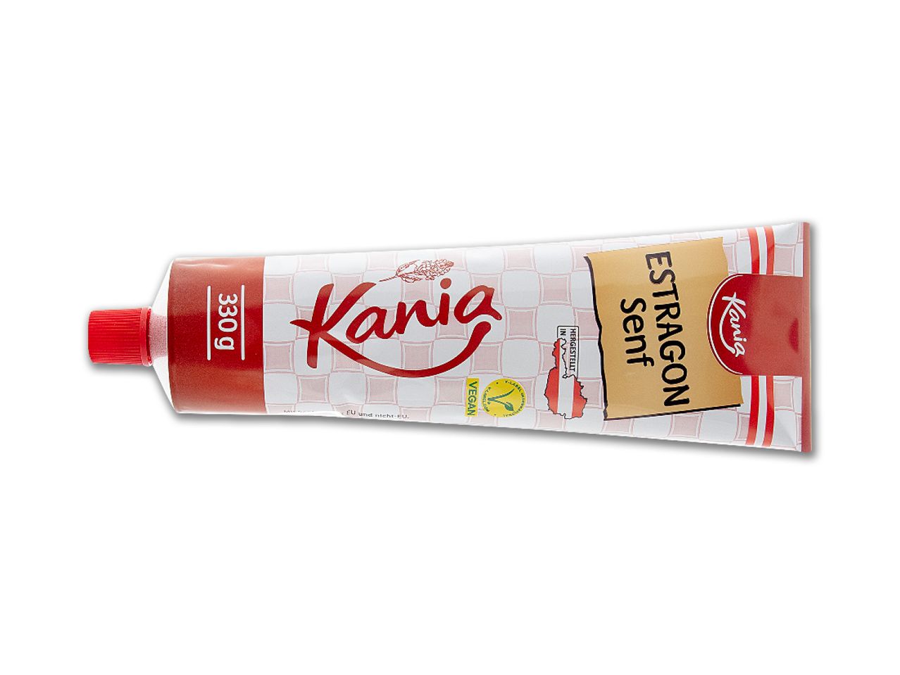 Tuba Kanijina estragonskog senfa (330g), veganska.