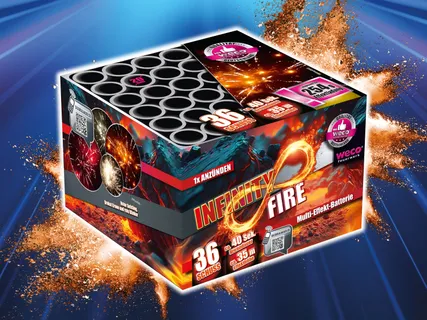 WECO Multi-Effekt-Batterie „Infinity Fire“ **