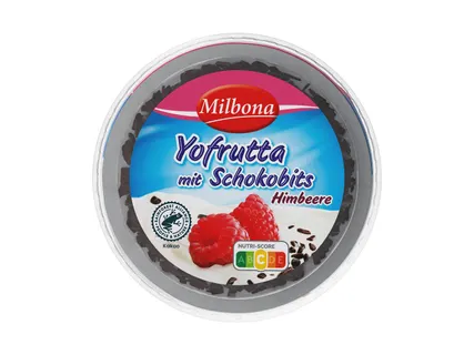 Milbona Yofrutta Quark mit Schokobits