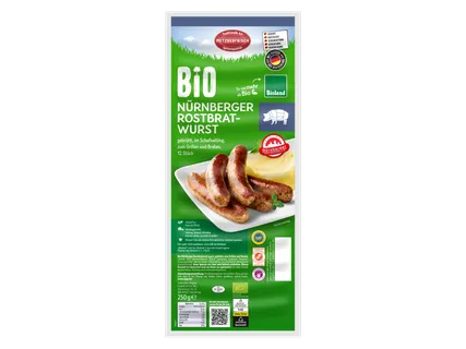 Bioland Nürnberger Rostbratwurst