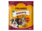 Biscuiți Orlando pentru câini, cu vitamine și minerale.