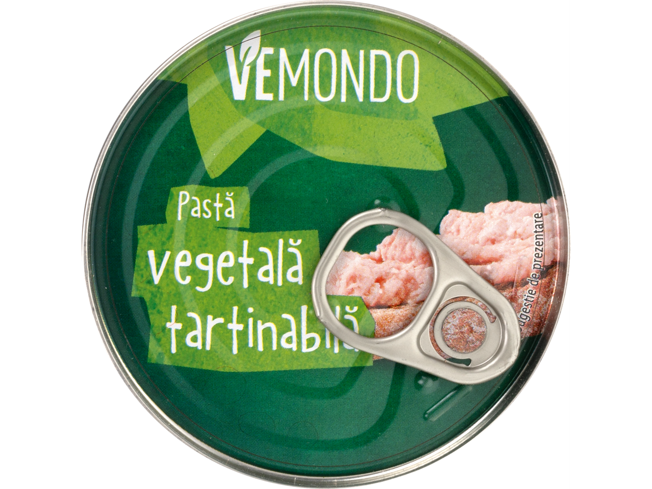 Pastă vegetală de unt Vemondo.