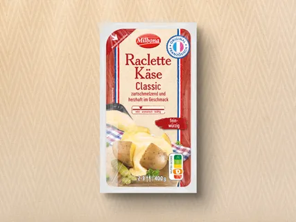 Milbona Raclette Käse Classic