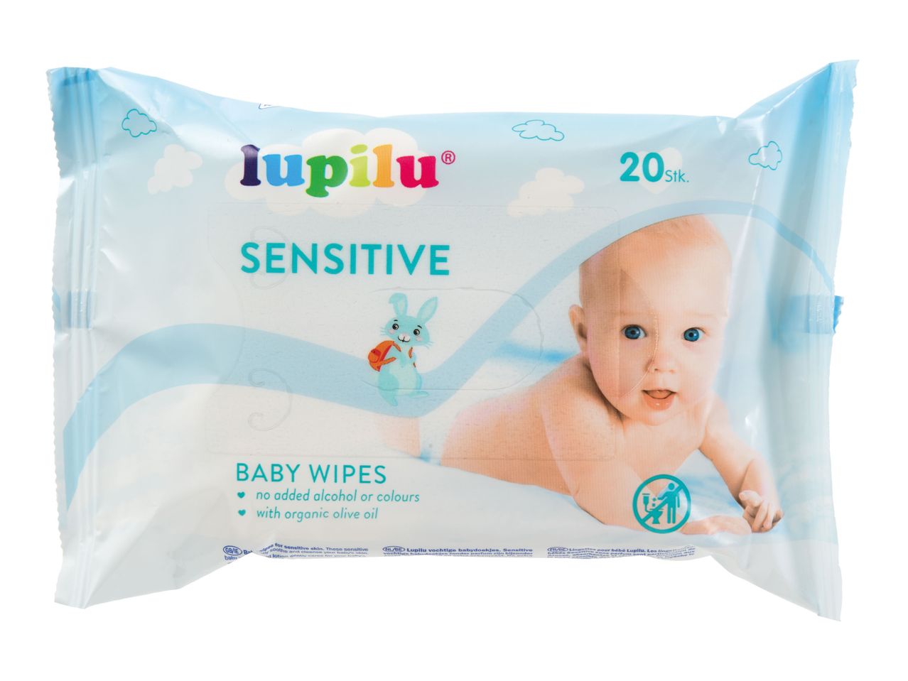 Ver empliada: Lupilu® Toalhitas para Bebé Pack Viagem - Imagem 1