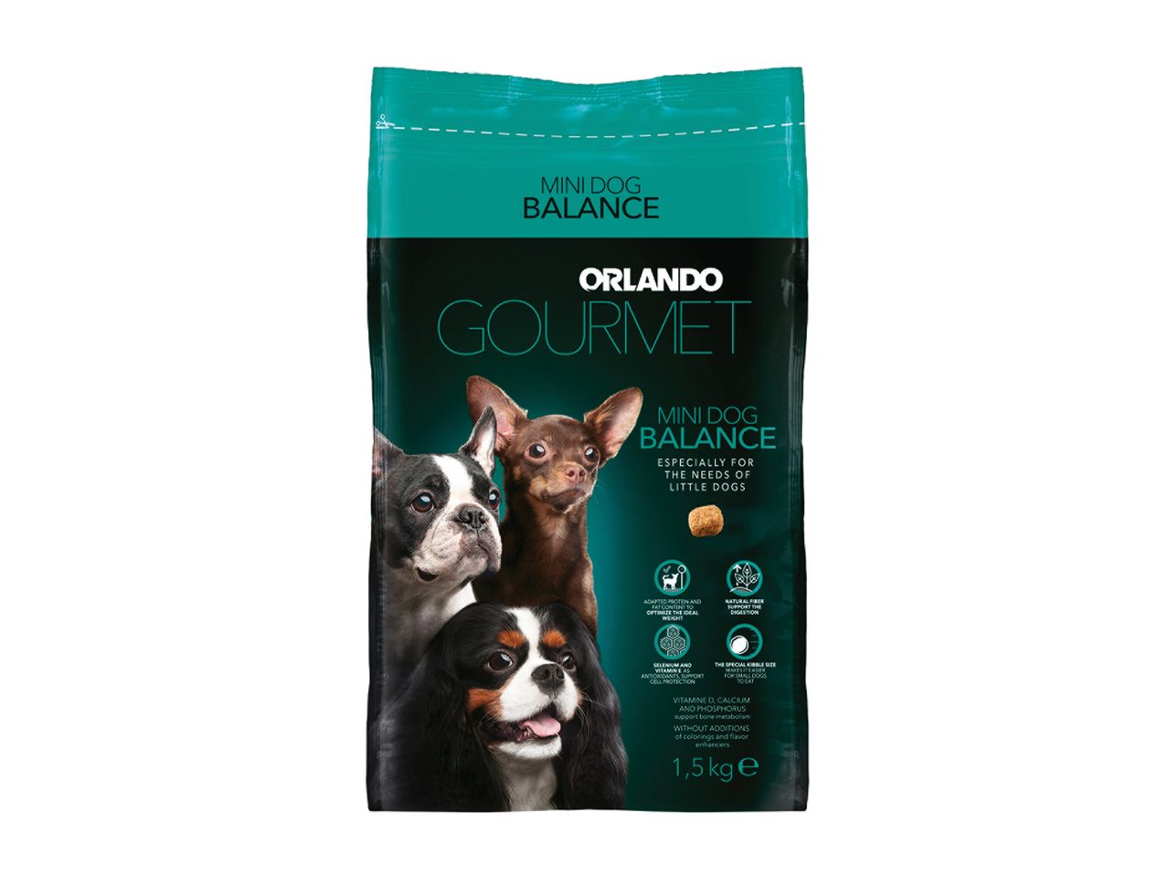 Orlando Gourmet: Τροφή για μικρά σκυλιά, Mini Dog Balance.