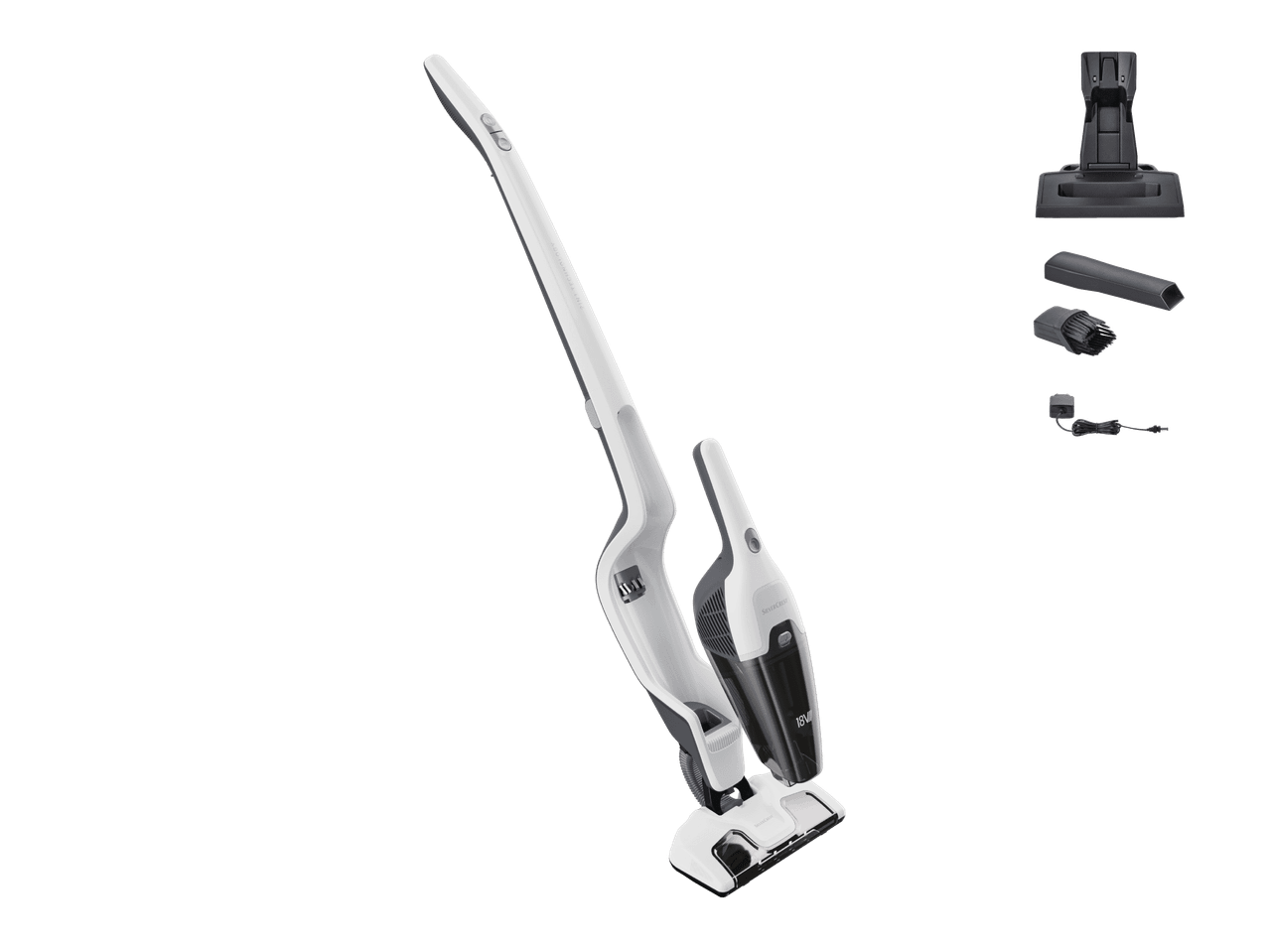 SilverCrest 2-in-1 varsi-imuri ja käsi-imuri lisävarusteineen