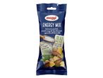 Mogyi Energy Mix csomagolás, pirított magvakkal és kandírozott gyümölcsökkel.