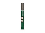 Paint touch-up pen with hazard symbols and contact information.