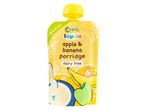 Organix Happy Tummy Apple & Banana Porridge pouch for babies.