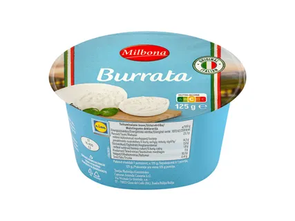 Šviežias sūris Burrata, 125 g