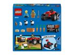 LEGO City Farm Tractor set 60461 with minifigures, animals, and accessories.