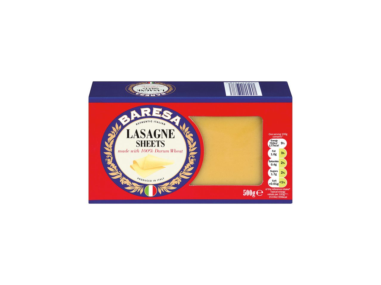 Go to full screen view: Baresa Lasagne Sheets - Image 1