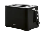 Silvercrest toaster in black with two slots and control buttons.
