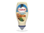 Een fles romige, vetarme mayonaise met 60% minder vet.