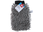 Čistilna rokavica Dirt Devil: siva mikrofiber rokavica.