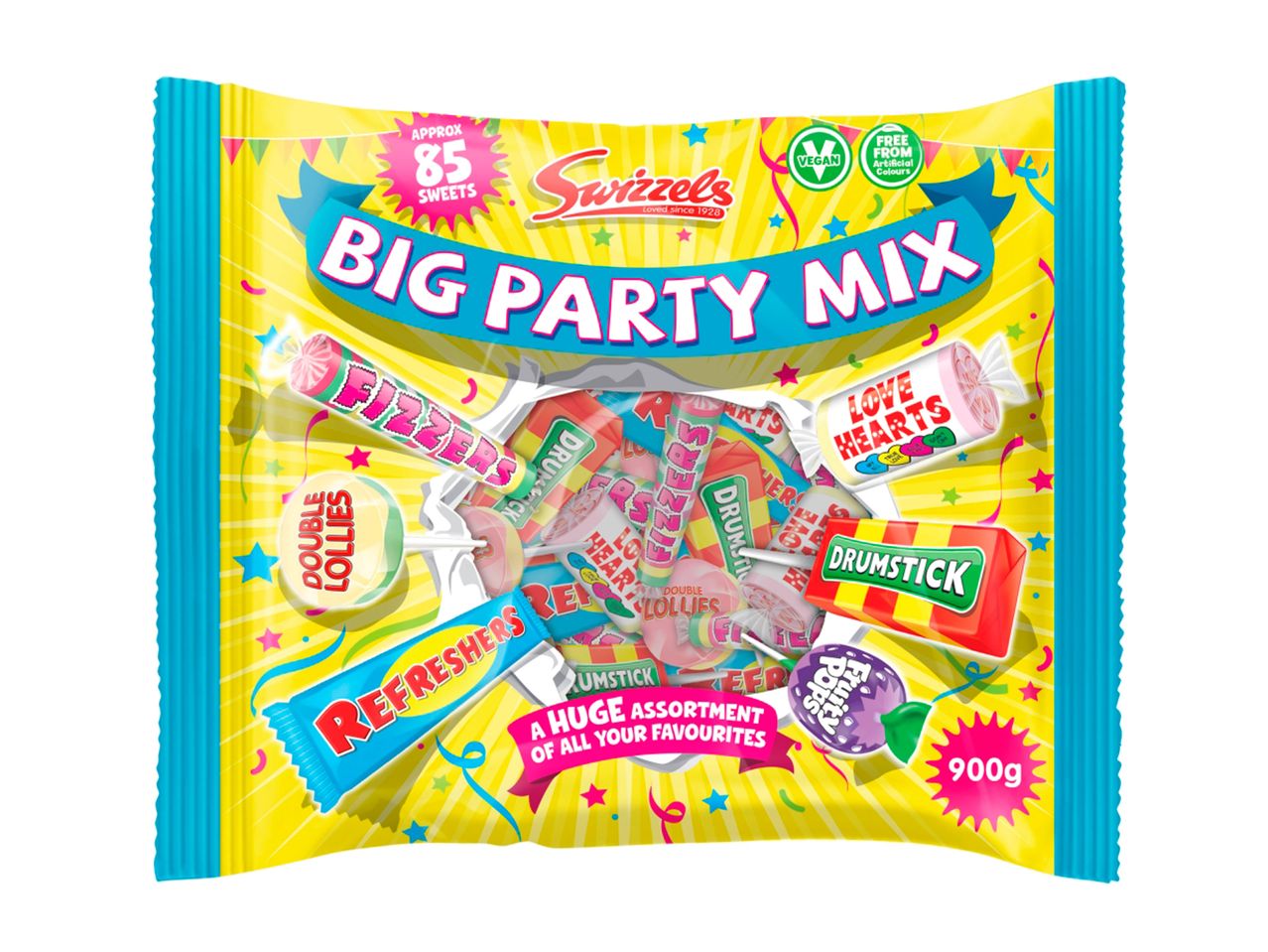 Go to full screen view: Swizzels Party Mix Bag - Image 1