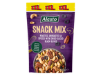 Amestec Alesto XXL Snack Mix: nuci prăjite, neprăjite și condimentate cu felii de măsline negre uscate (300g).