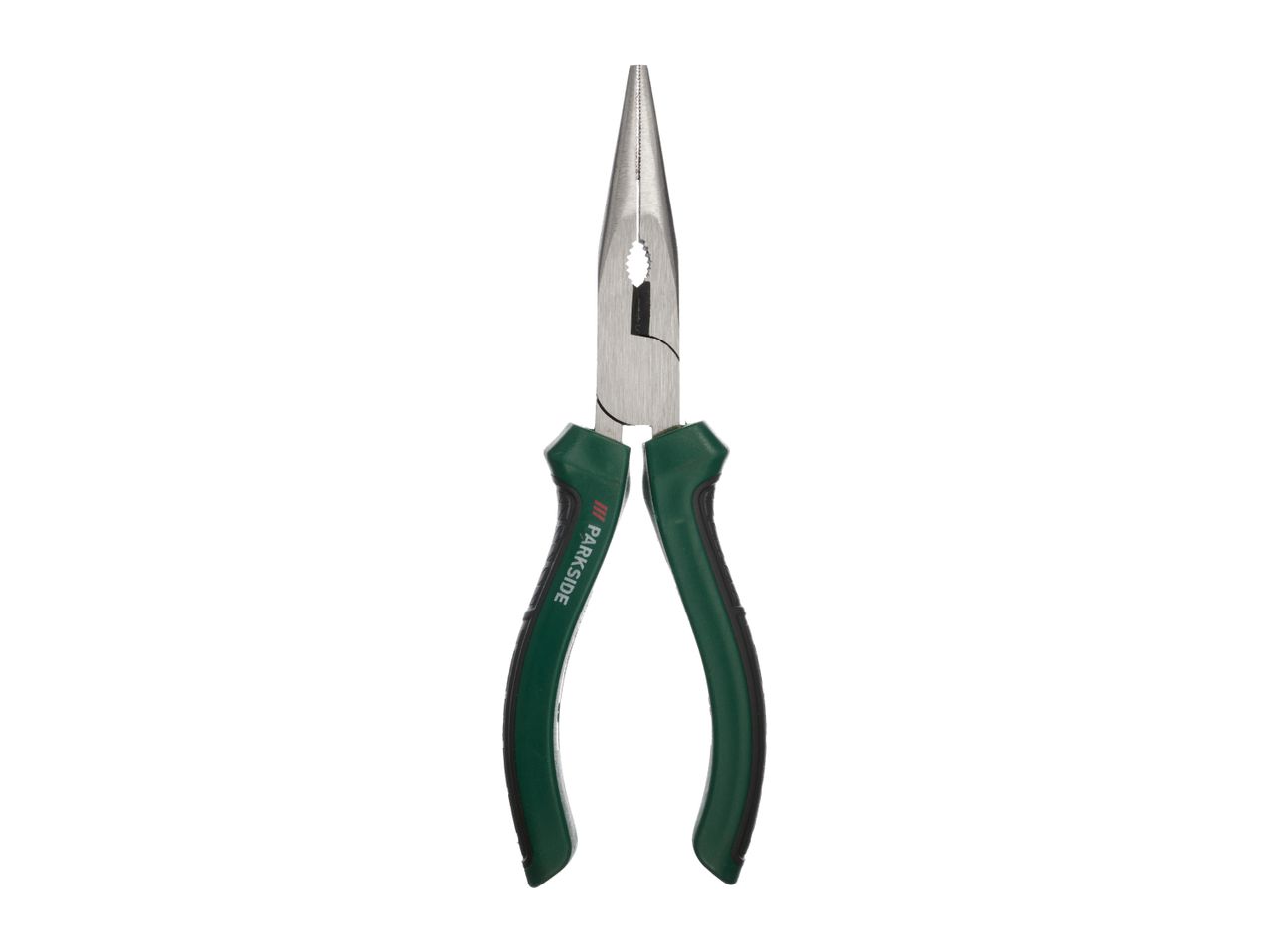 PARKSIDE long nose pliers with green and black handles