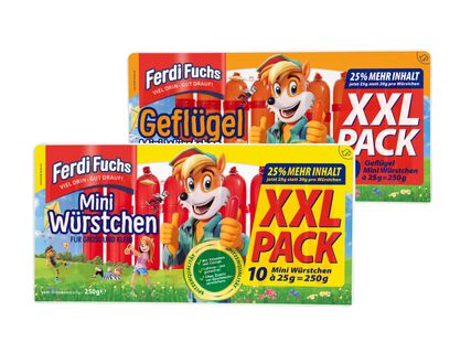XXL Ferdi Fuchs Mini Würstchen