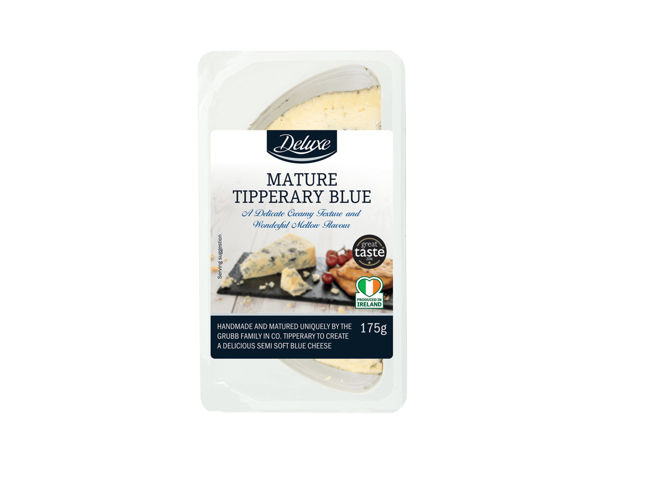 Go to full screen view: DELUXE® Tipperary Blue Cheese - Image 1