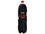 Uma garrafa de Freeway Cola Zero.