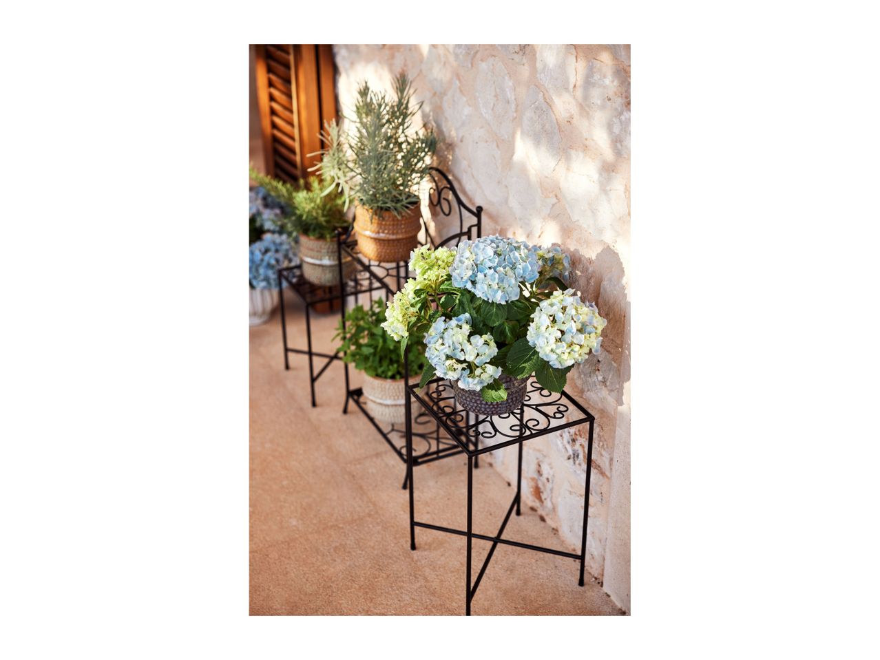 Go to full screen view: Livarno Home Plant Stand - 2 pack - Image 4