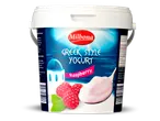 Milbona Griekse yoghurt met framboos.