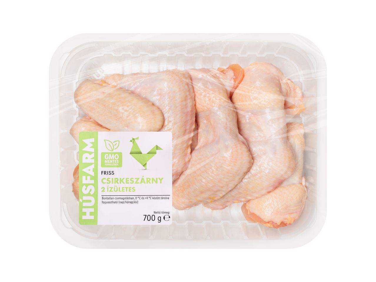 Husfarm csirkeszárny, 700 g, GMO mentes.