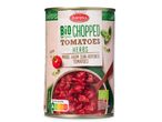 Baresa Biologische gehakte tomaten met kruiden, Italiaanse biologische tomaten.